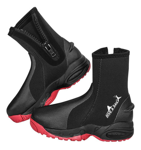 Botas De Buceo Unisex De 5 Mm Neopreno Surf Botines De 4