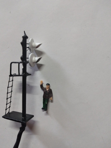 Señal De Dos Aspectos Señal Ferroviaria Ferromodelismo