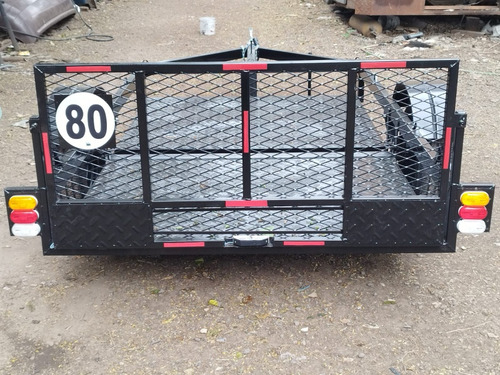 Trailer Doble Facundo Cuatris,motos,utv, Stock Permanente