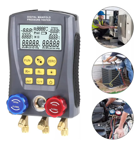 Manifold Digital Programável: Ideal Para Todos Os Gases