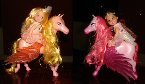 Barbie La Magia De Pegaso Kelly Y Pegaso Original Mattel #35