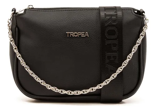 Cartera Tropea Negra MercadoLibre