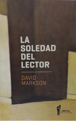 La Soledad Del Lector -david Marson- Saldo