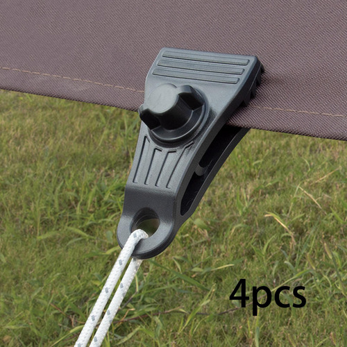 4x Clips Para Lona Resistentes, Abrazaderas Para Tienda De