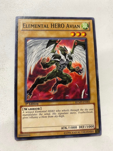 Elemental Hero Avian Comun Yugioh