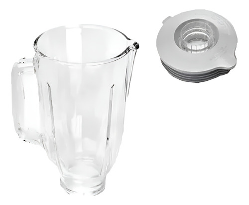Vaso De Vidrio Completo Para Licuadora Man