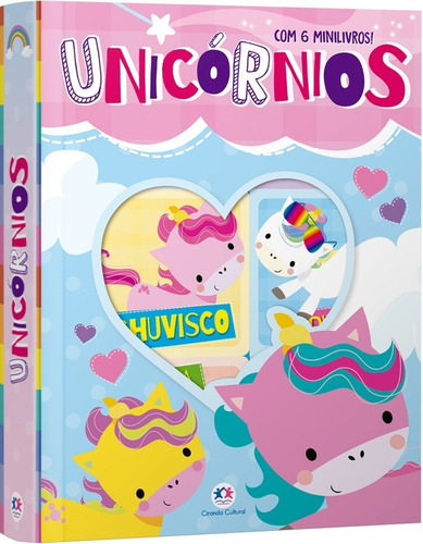 Box Com 6 Livros - Unicornios