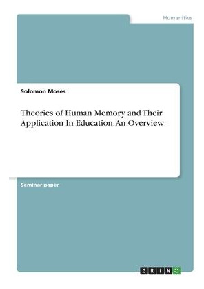 Libro Theories Of Human Memory And Their Application In E...