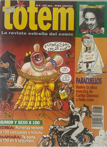 Totem , Nº4,  Revista Estrella Del Comic, 1994, Ex06