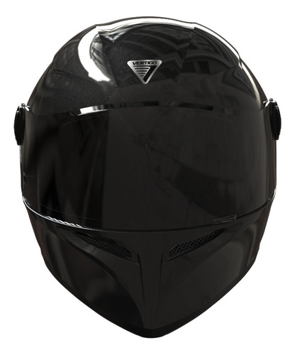 Casco Integral V50 Monochrome Negro Brillante Talle S,