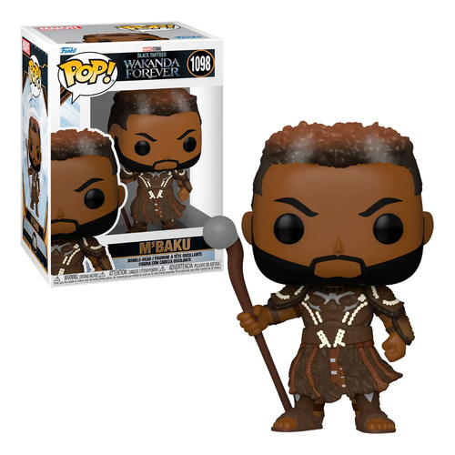 Funko Pop! M Baku 63942 De La Coleccion Pantera Negra Wakanda Por Siempre Figura De Accion Marvel #1098