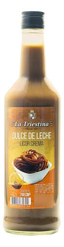 Licor Dulce De Leche 750ml Argentino La Triestina Artesanal 