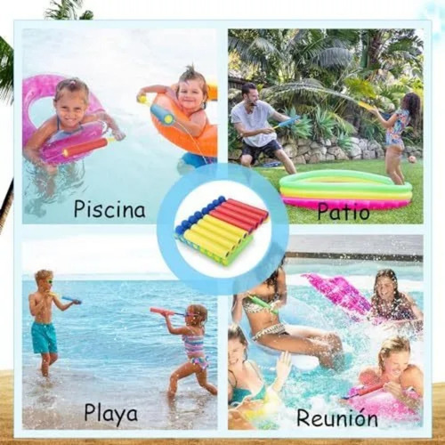 Chorros De Agua De Espuma Para Jugar En El Patio 4 Piezas