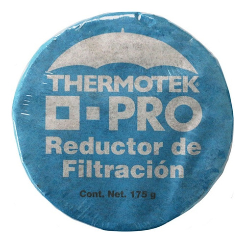 Pastilla Thermotek Reductor De Filtración Para Cemento 175g