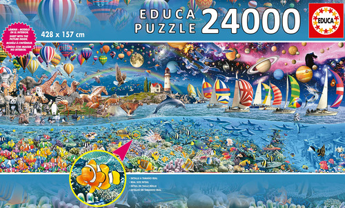 Puzzle Educa Borras Life, Las 24.000 Piezas Más Grandiosas
