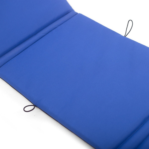 Reposera Plegable Chilly Diseño Azul Francia