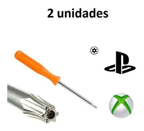 Chave Torx T8 Abrir Ps3 Ps4 Controle Xbox 360 - 2 Unidades