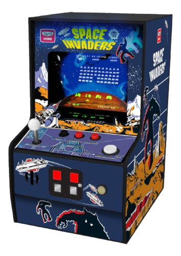 Micro Arcade Retro Space Invaders Micro Maquinita My Arcade