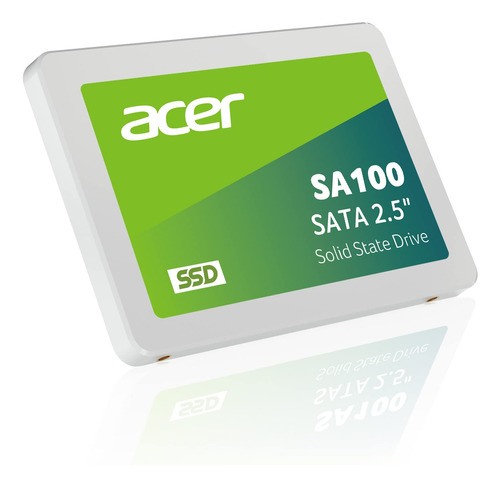 Acer Sa100 960gb Sata Iii Ssd Interno De 2,5 Pulgadas - 6 Gb
