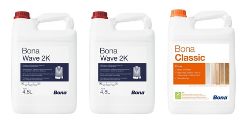 Pack Lijado Acabado Wave 2k X 2 + Primer Classic Oferta