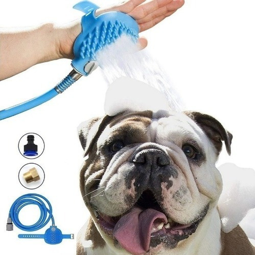 Cepillo para mascotas Aiker Wd Blue, tamaño 2,30 m, para razas pequeñas y pelo corto