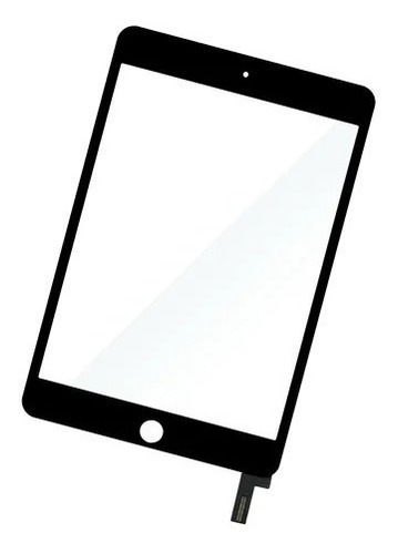 Tactil Touch Compatible Con iPad Mini 4 A1538 Blanco Y Negro