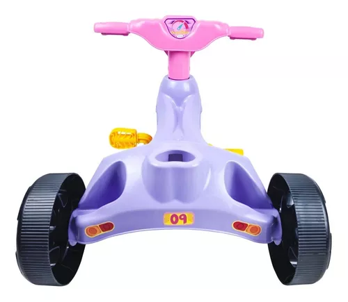 Triciclo Motoca Infantil Xalingo Oncinha Racer C/ Empurrador