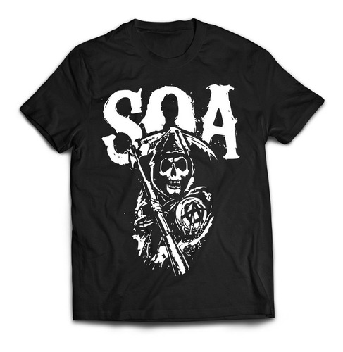 Camiseta Masculina Sons Of Anarchy #1 Soa Série