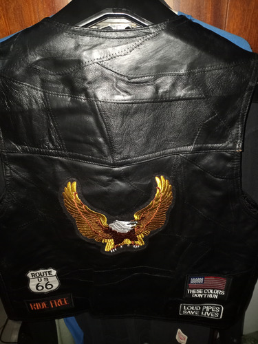 Chaqueta Biker 100% Piel De Bufalo