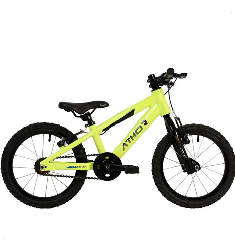 Bicicleta Infantil Aro 16 Brave S/marcha 2024/25 Cor Amarelo Neon