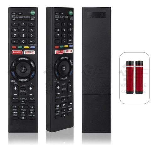 Control Compatible Con Sony Netflix Google Play Rmson1