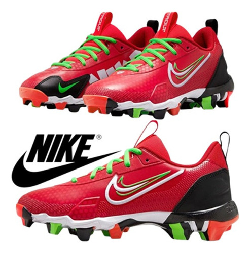 Zapatos Beisbol Niños Tacos Nike Trout Tallas 28 Al 38.5