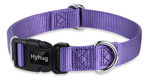 Hyhug Pets - Collar Básico De Nailon Suave Y Clásico De Colo