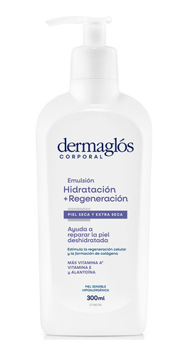 Dermaglós Hidratación + Regeneración Emulsión Corporal 300ml