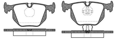 Pastillas De Freno Bmw Serie 7 95/96