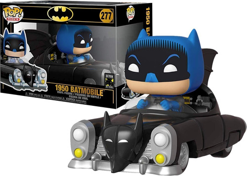 Funko Pop! Rides 1950 Batmobile # 277 80 Years Orig Replay