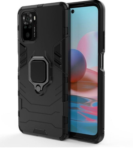 Funda Ring Armor Policarbo Tpu Para Xiaomi Redmi Note 10 Pro