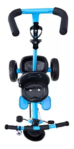 Motoca Infantil Triciclo Azul com Empurrador - Camilo's Variedades