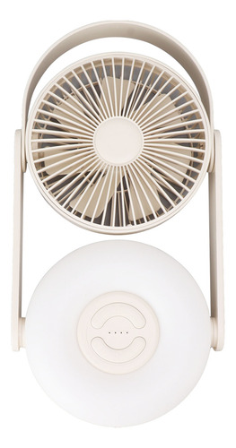 Ventilador Pequeño De Sobremesa Con Luz Led, 10000 Mah, Mont