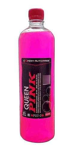 Fotc Shampoo Queen Pink Para Autos Con Cera O Sellador, 900m