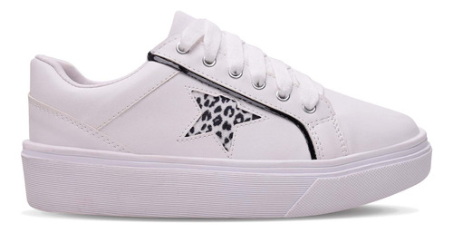 Zapatilla Mujer Moderna Dama Urbana Moda Plataforma Vestir