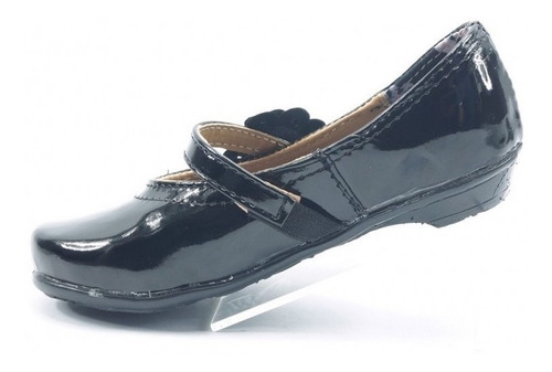 Zapato Escolar De Niña Marca Vanessa Piel Negro 214