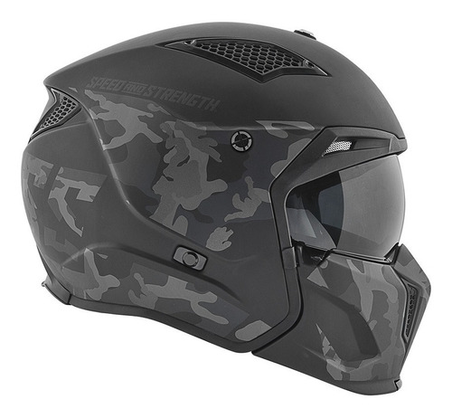 Imagen 2 de 4 de Casco Speed & Strength Ss2400 Call To Arms Camo Para Moto