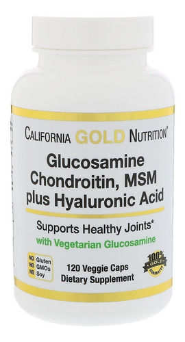 Glucosamina Condroitina Msm Acido Hialuronico Cgn 120 Caps
