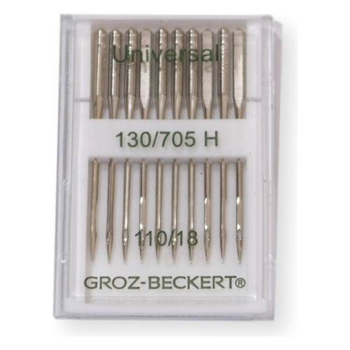 Agulha Doméstica 110/18 Groz-beckert Com 10