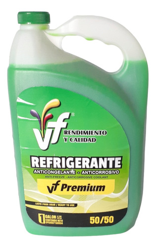 Refrigerante Verde Vf Premium 50/50