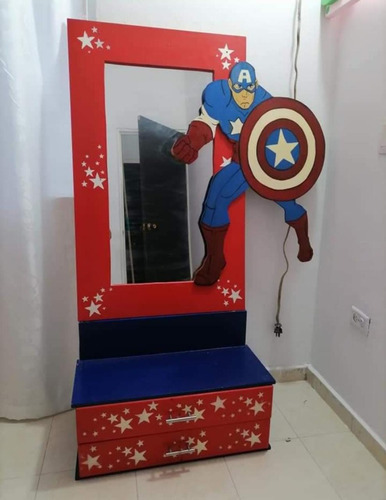 Tocador Peluqueria Capitan America