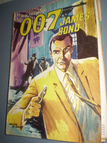 James Bond Comic Nº 3 Antigua Historieta Zig Zag Revista 007