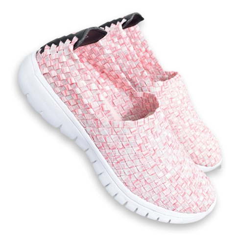 Zapatilla Pancha Elastizada Flywing F5218 Tejida Flexible