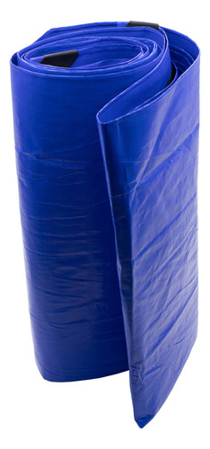 Lona De Polietileno Uso Super Rudo Azul/negro 180 Gr 6x12 M